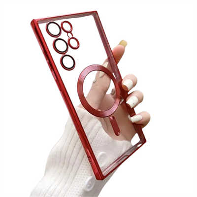 Mobile phone accessories solutions samsung S23 Ultra electroplated case ​