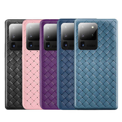 Bulk mobile accessories suppliers Samsung Galaxy S20 Braided Weave Case