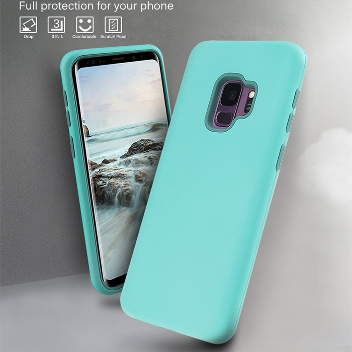 Best selling shockproof 3in1 phone cover for Samsung Galaxy Note 9 protective case
