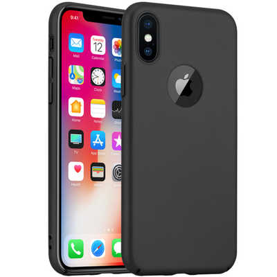 Mobile phone accessories supplier wholesale thin soft iPhone X matte case