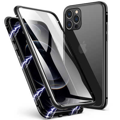 iPhone 12 Pro Max magnetic glass case trader wholesale iPhone 12 phone case
