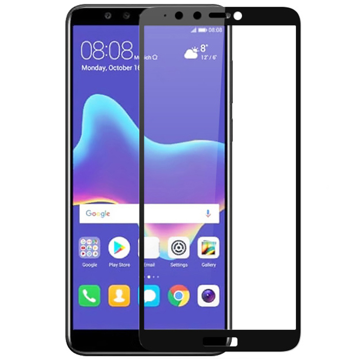 Invisiable shield screen protector custom Huawei Y9 (2018) tempered glass