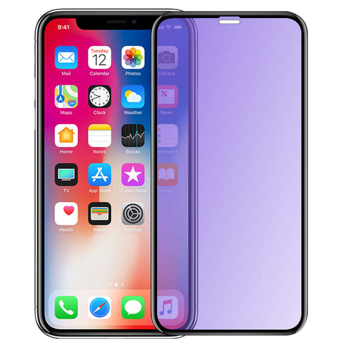 Distributor wholesale best 5D iPhone X Xs blue light glass screen protector