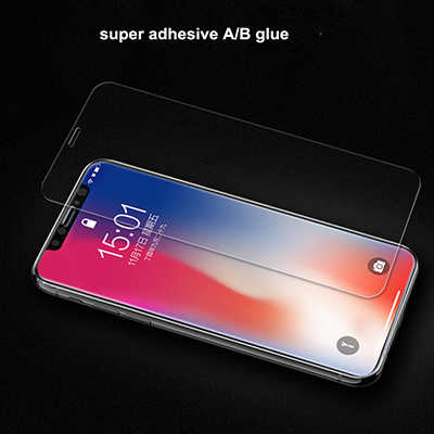 Tempered glass factory Wholesale 9H Hardness iPhone X Glass Screen Protector