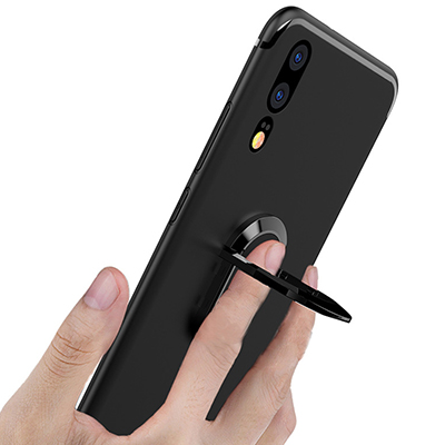 Manufactuer wholesale Huawei P30 magnetic ring holder mobile phone case