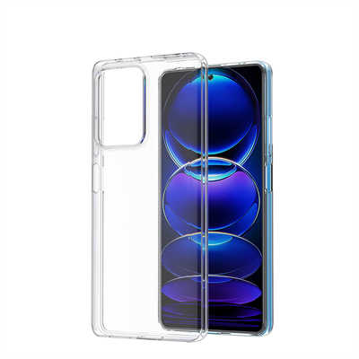 Mobile phone case suppliers Xiaomi Poco F5 clear case high quality TPU transparent case