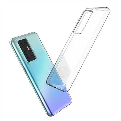 Mobile cover private label Huawei case P20 transparent silicone phone case